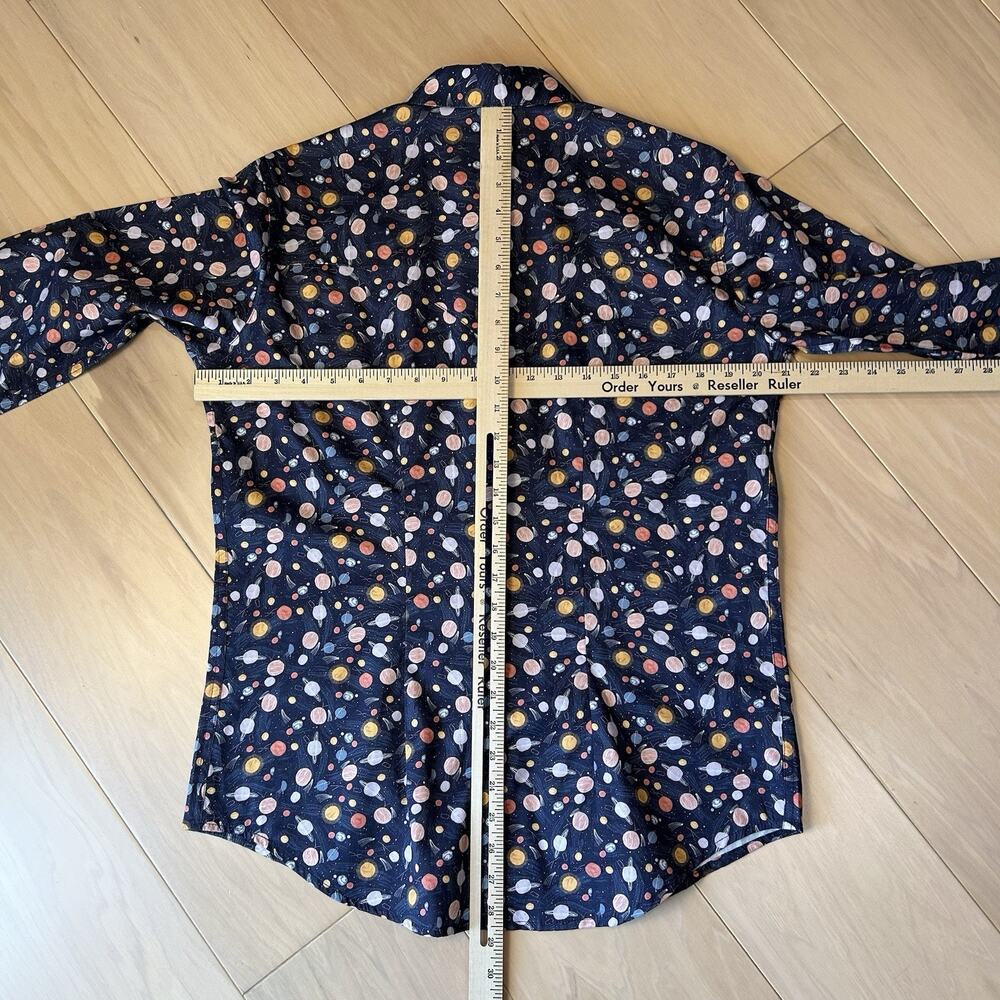 Rockmount Ranchwear Western Snap Shirt in Navy Solar System Women’s Large - Picture 6 of 6